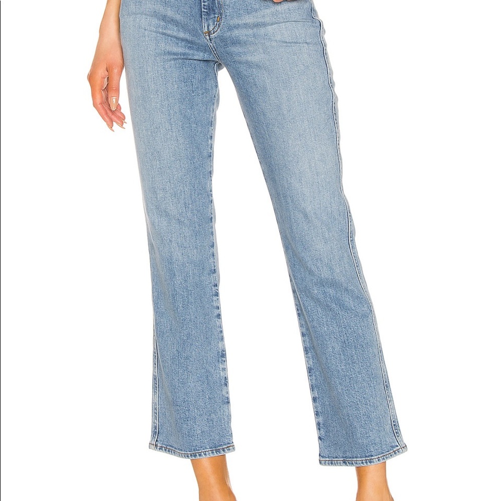 NWT Agolde High Rise Pinch Waist Kick in DIVIDE